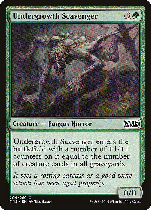 Undergrowth Scavenger [Magic 2015] - Evolution TCG