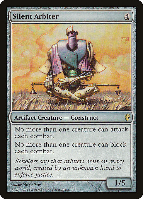Silent Arbiter [Conspiracy] - Evolution TCG