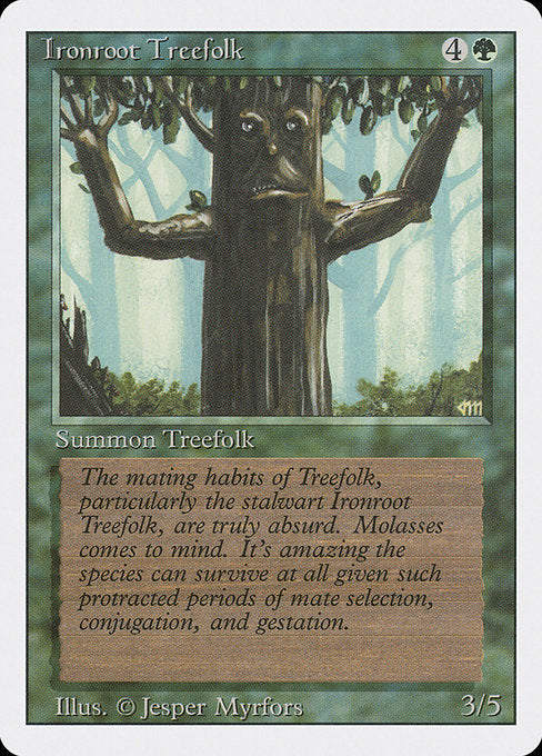 Ironroot Treefolk [Revised Edition] - Evolution TCG