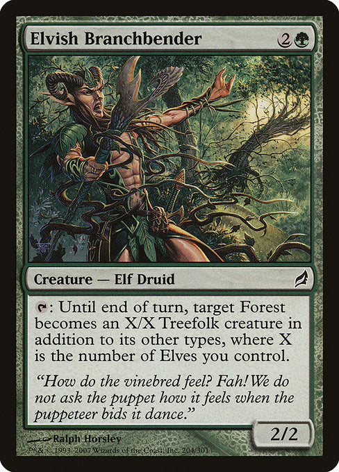 Elvish Branchbender [Lorwyn] - Evolution TCG