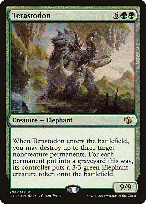 Terastodon [Commander 2015] - Evolution TCG