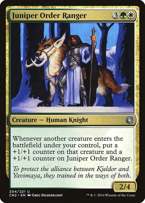 Juniper Order Ranger [Conspiracy: Take the Crown] - Evolution TCG