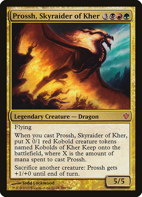 Prossh, Skyraider of Kher [Commander 2013] - Evolution TCG