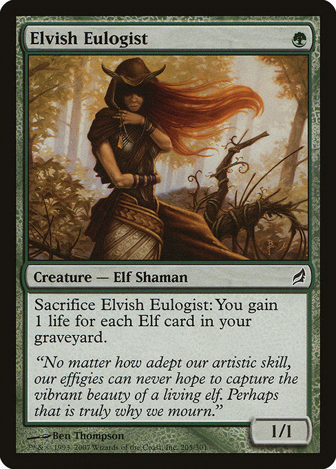 Elvish Eulogist [Lorwyn] - Evolution TCG