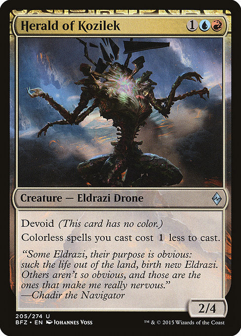 Herald of Kozilek [Battle for Zendikar] - Evolution TCG