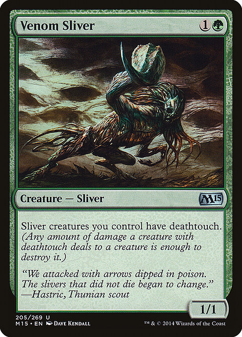 Venom Sliver [Magic 2015] - Evolution TCG