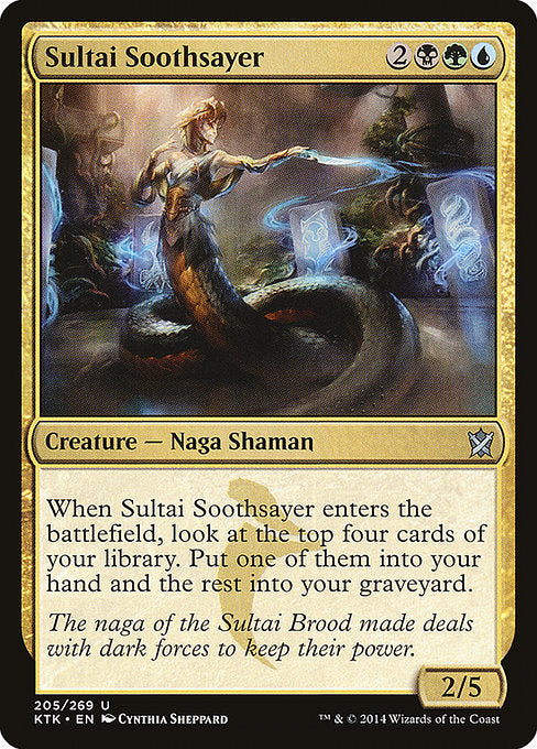 Sultai Soothsayer [Khans of Tarkir] - Evolution TCG