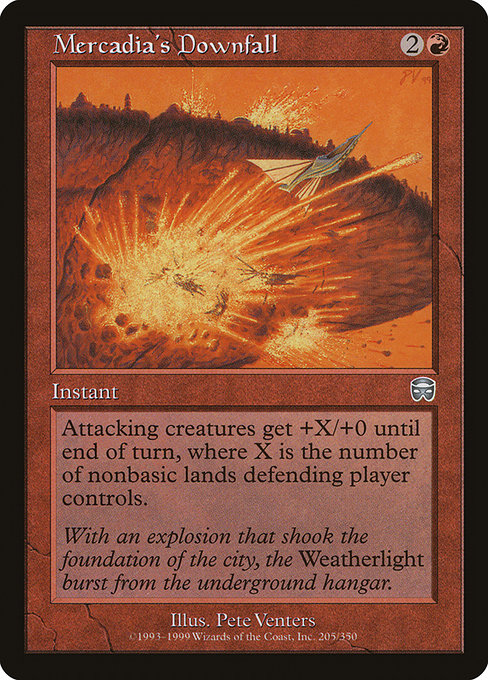 Mercadia's Downfall [Mercadian Masques] - Evolution TCG