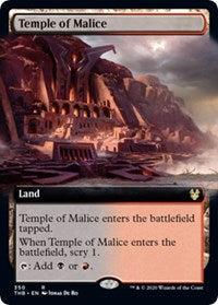 Temple of Malice (Extended Art) [Theros Beyond Death] - Evolution TCG