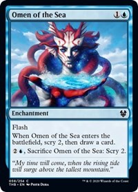Omen of the Sea [Theros Beyond Death] - Evolution TCG