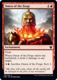 Omen of the Forge [Theros Beyond Death] - Evolution TCG