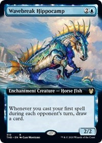 Wavebreak Hippocamp (Extended Art) [Theros Beyond Death] - Evolution TCG