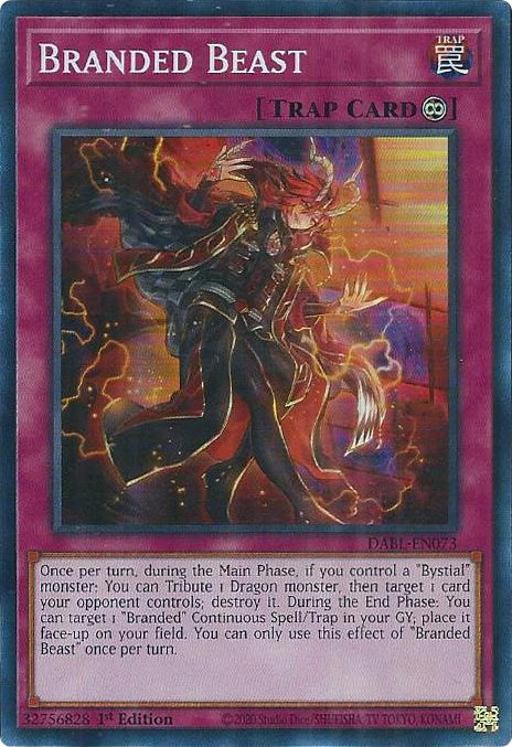 Branded Beast [DABL-EN073] Super Rare - Evolution TCG