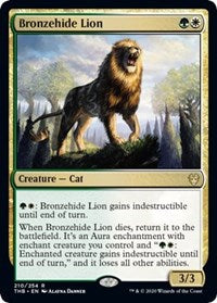 Bronzehide Lion [Theros Beyond Death] - Evolution TCG