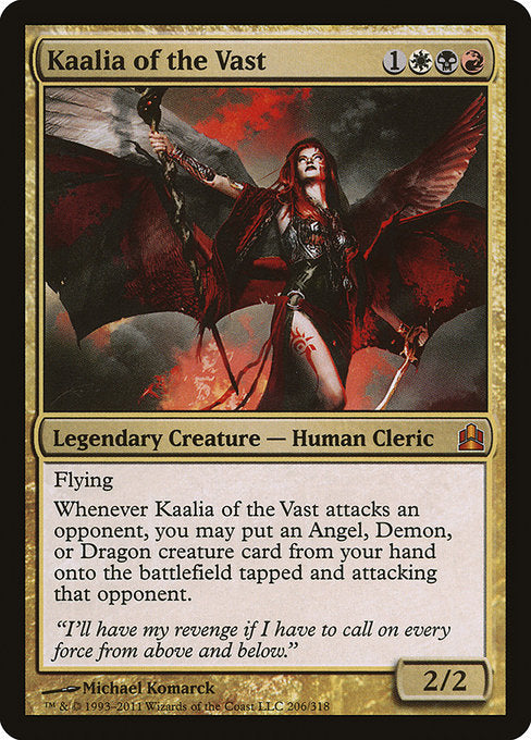 Kaalia of the Vast [Commander 2011] - Evolution TCG