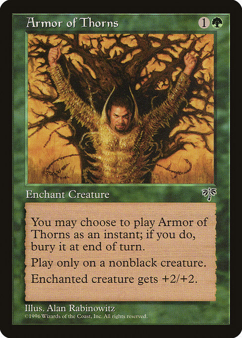 Armor of Thorns [Mirage] - Evolution TCG