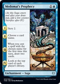 Medomai's Prophecy [Theros Beyond Death] - Evolution TCG