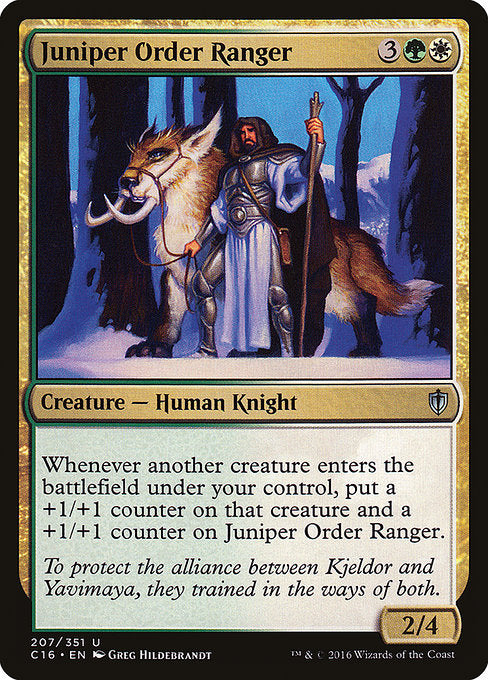 Juniper Order Ranger [Commander 2016] - Evolution TCG