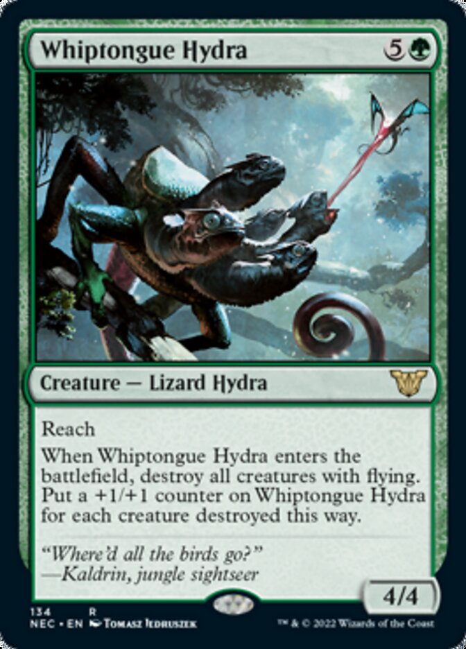 Whiptongue Hydra [Kamigawa: Neon Dynasty Commander] - Evolution TCG