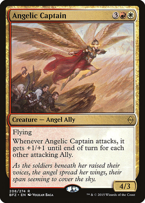 Angelic Captain [Battle for Zendikar] - Evolution TCG