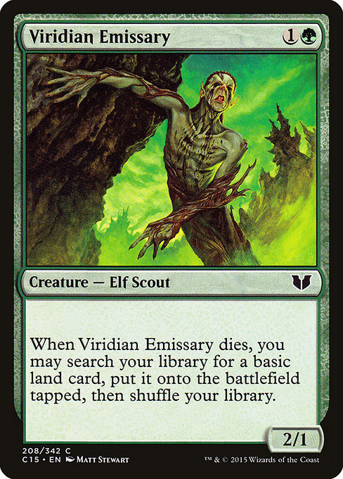 Viridian Emissary [Commander 2015] - Evolution TCG