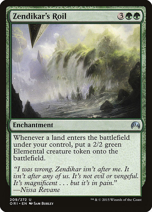 Zendikar's Roil [Magic Origins] - Evolution TCG