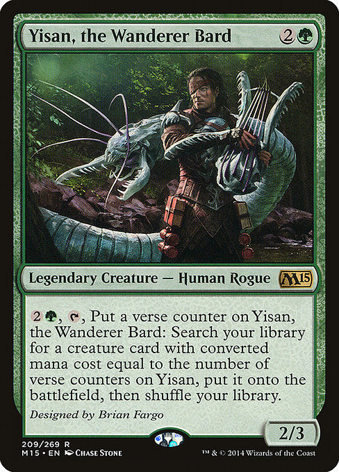 Yisan, the Wanderer Bard [Magic 2015] - Evolution TCG