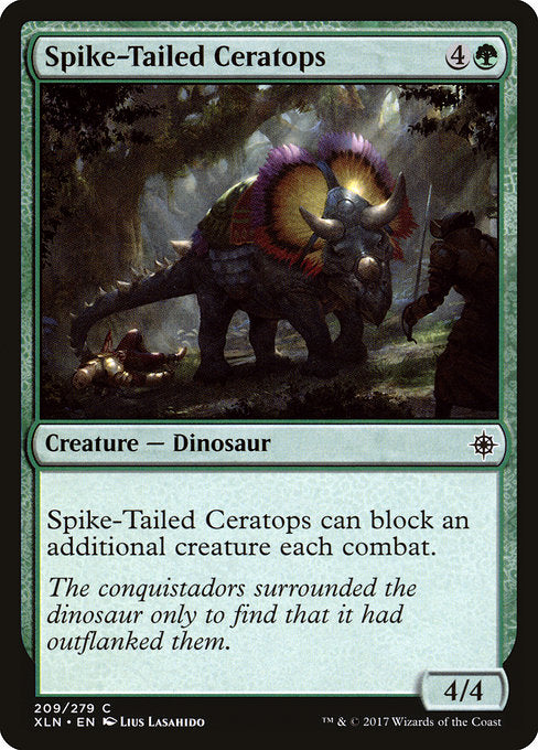 Spike-Tailed Ceratops [Ixalan] - Evolution TCG