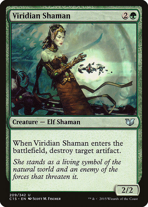Viridian Shaman [Commander 2015] - Evolution TCG