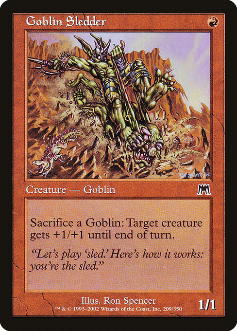 Goblin Sledder [Onslaught] - Evolution TCG