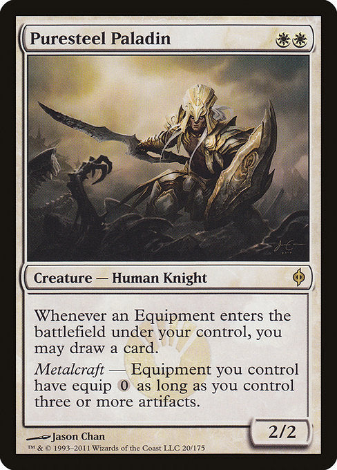 Puresteel Paladin [New Phyrexia] - Evolution TCG