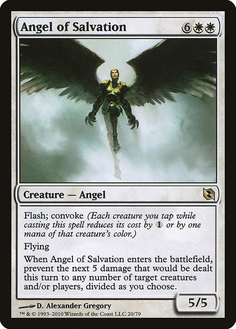 Angel of Salvation [Duel Decks: Elspeth vs. Tezzeret] - Evolution TCG