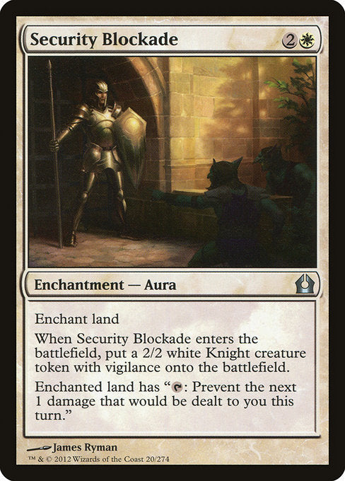 Security Blockade [Return to Ravnica] - Evolution TCG