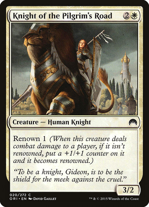 Knight of the Pilgrim's Road [Magic Origins] - Evolution TCG