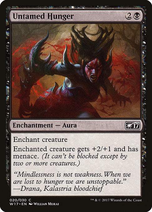 Untamed Hunger [Welcome Deck 2017] - Evolution TCG