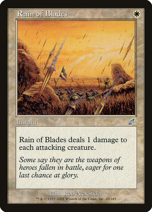 Rain of Blades [Scourge] - Evolution TCG