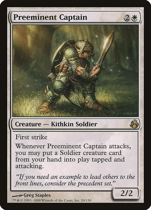 Preeminent Captain [Morningtide] - Evolution TCG