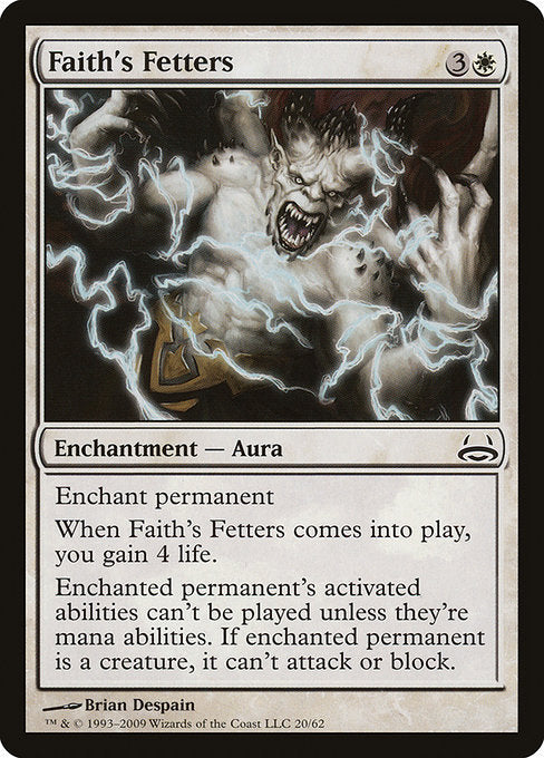 Faith's Fetters [Duel Decks: Divine vs. Demonic] - Evolution TCG