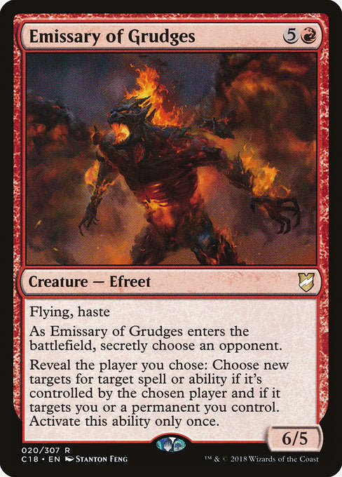 Emissary of Grudges [Commander 2018] - Evolution TCG