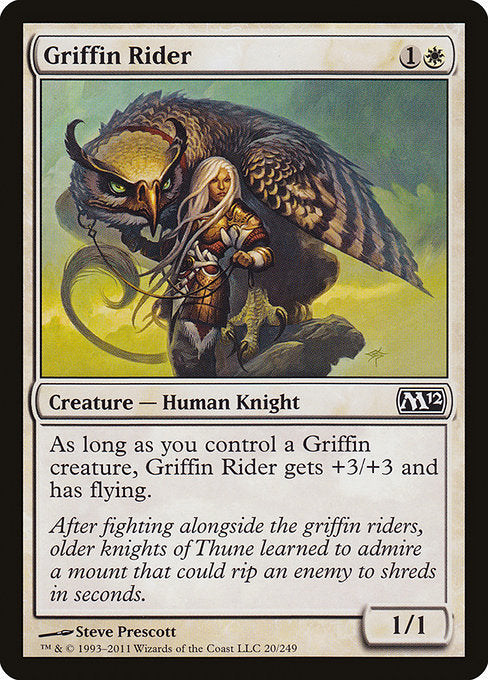 Griffin Rider [Magic 2012] - Evolution TCG