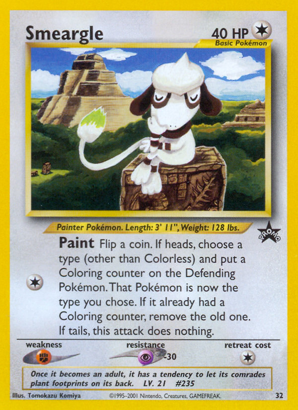 Smeargle (32) [Wizards of the Coast: Black Star Promos] - Evolution TCG