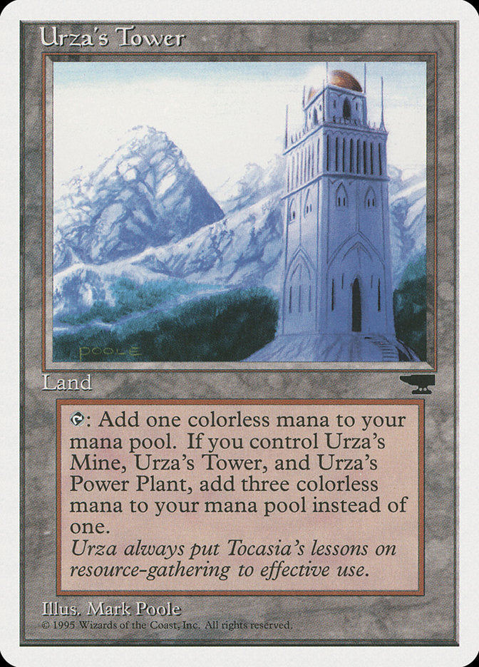 Urza's Tower (Mountains) [Chronicles] - Evolution TCG