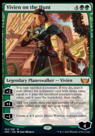 Vivien on the Hunt (Promo Pack) [Streets of New Capenna Promos] - Evolution TCG