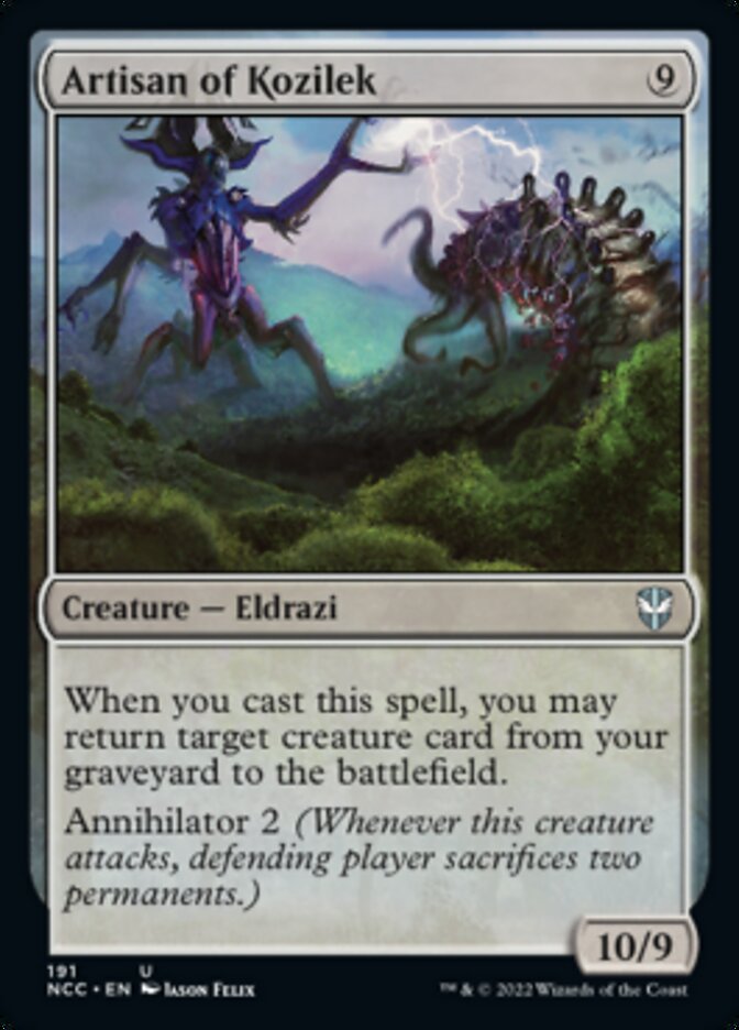 Artisan of Kozilek [Streets of New Capenna Commander] - Evolution TCG
