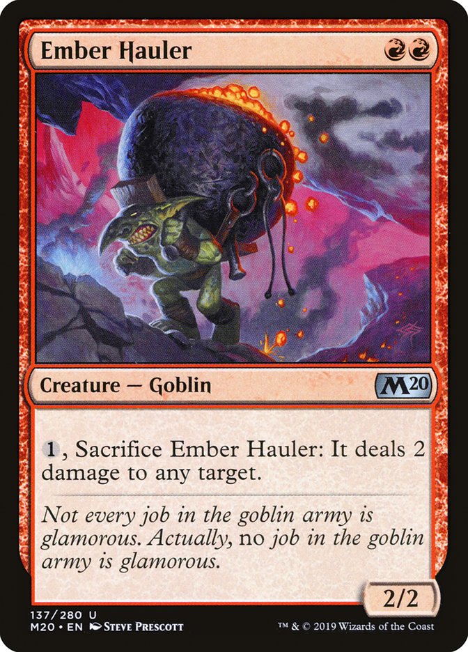 Ember Hauler [Core Set 2020] - Evolution TCG