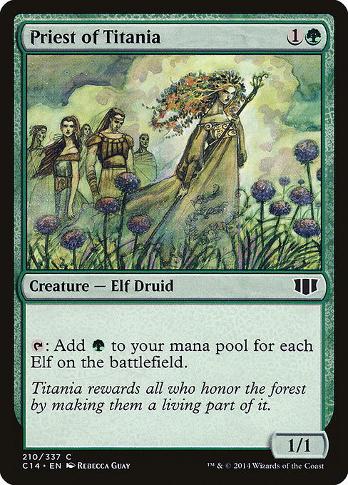 Priest of Titania [Commander 2014] - Evolution TCG