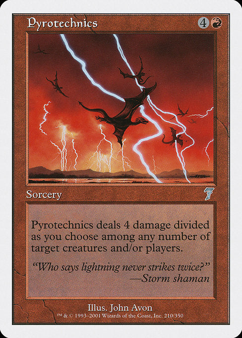 Pyrotechnics [Seventh Edition] - Evolution TCG | Evolution TCG