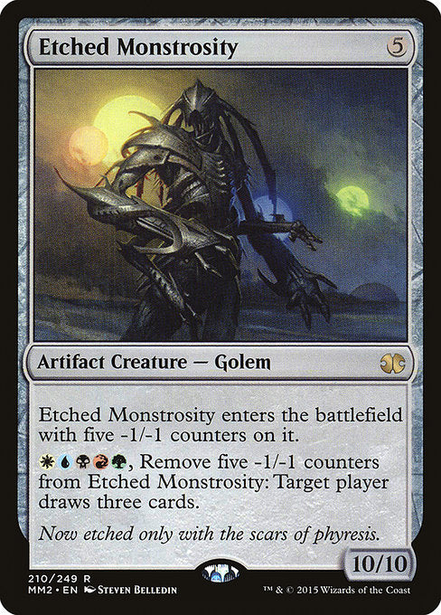 Etched Monstrosity [Modern Masters 2015] - Evolution TCG
