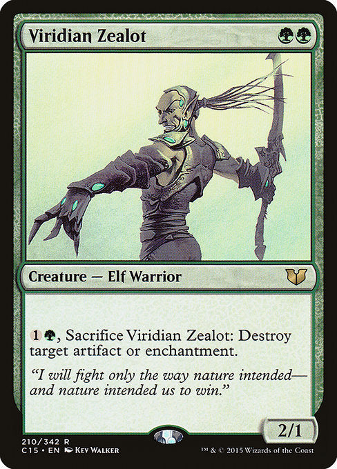 Viridian Zealot [Commander 2015] - Evolution TCG