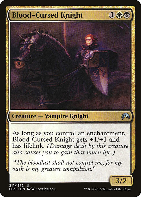 Blood-Cursed Knight [Magic Origins] - Evolution TCG